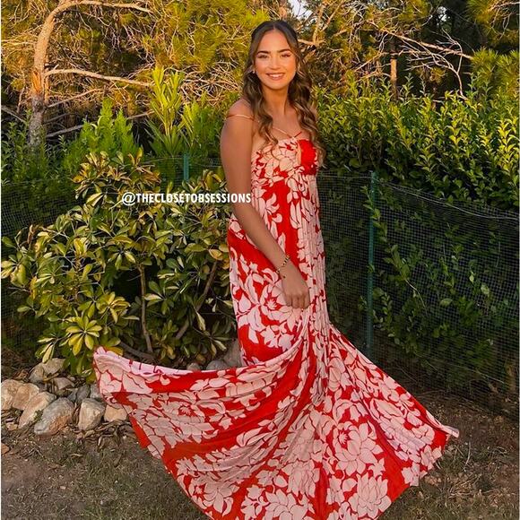 RARE!!! MANGO BLOGGER FAVE!!! Floral Maxi Dress NWT - Picture 13 of 16